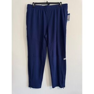 Prince Pickleball Athletic Pants‎ Mens XL Navy Blue Ankle Zippers